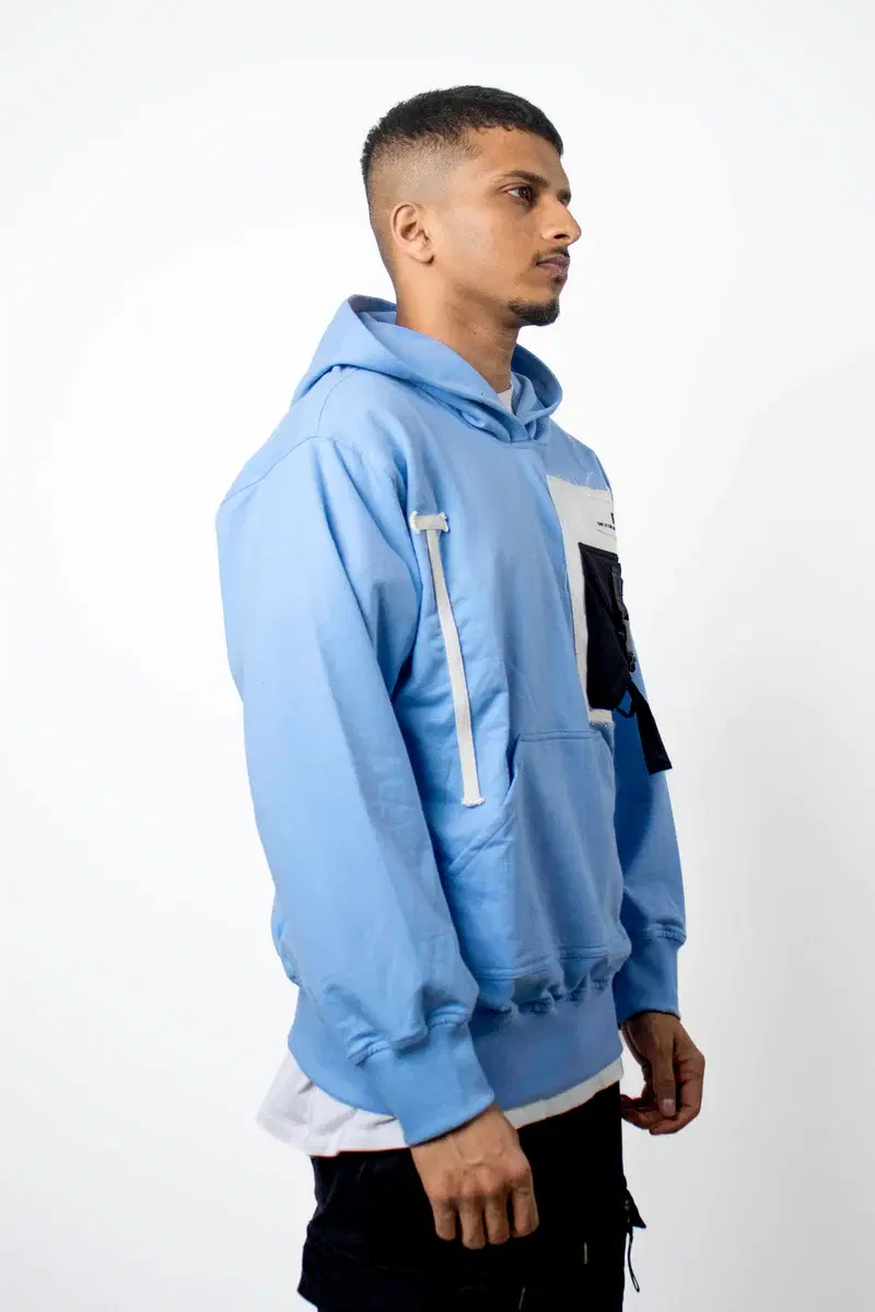Thumbnail preview #2 for Boxy Sky Hoodie
