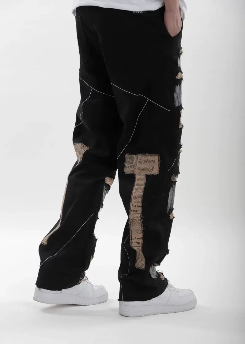 Thumbnail preview #3 for Black Ripped Jeans