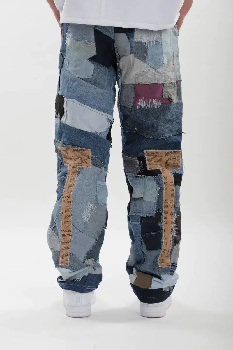 Thumbnail preview #3 for Denim Upcycled Jeans