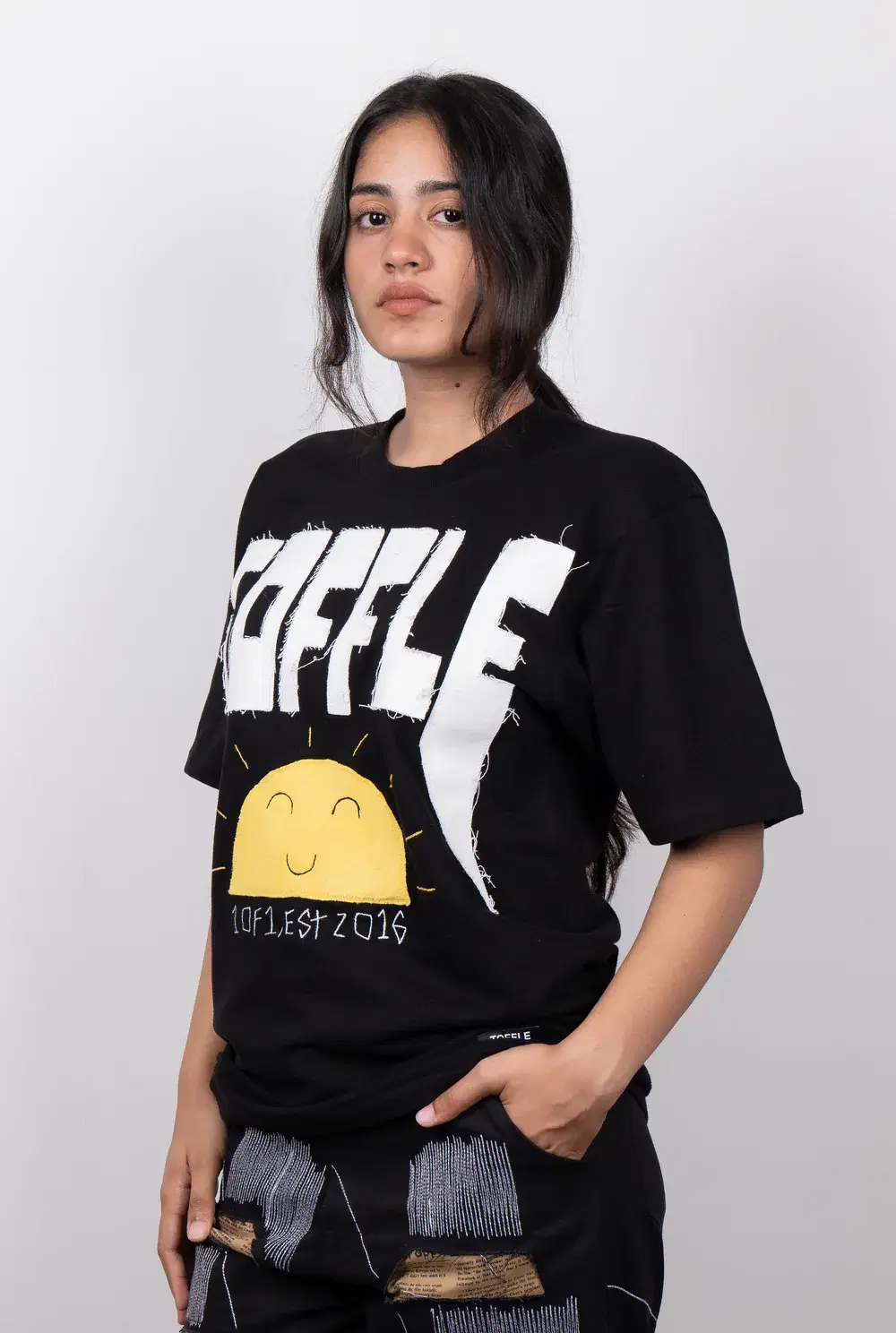 Thumbnail preview #1 for Dawn Black T-shirt