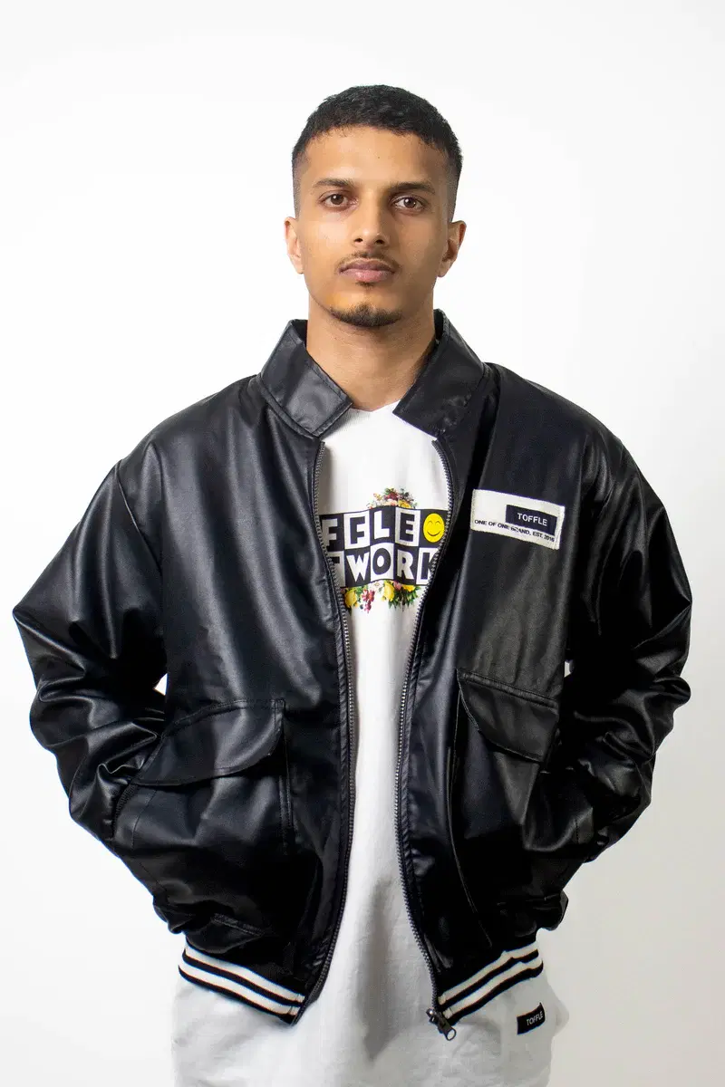 Black Leather Jacket, a product by TOFFLE