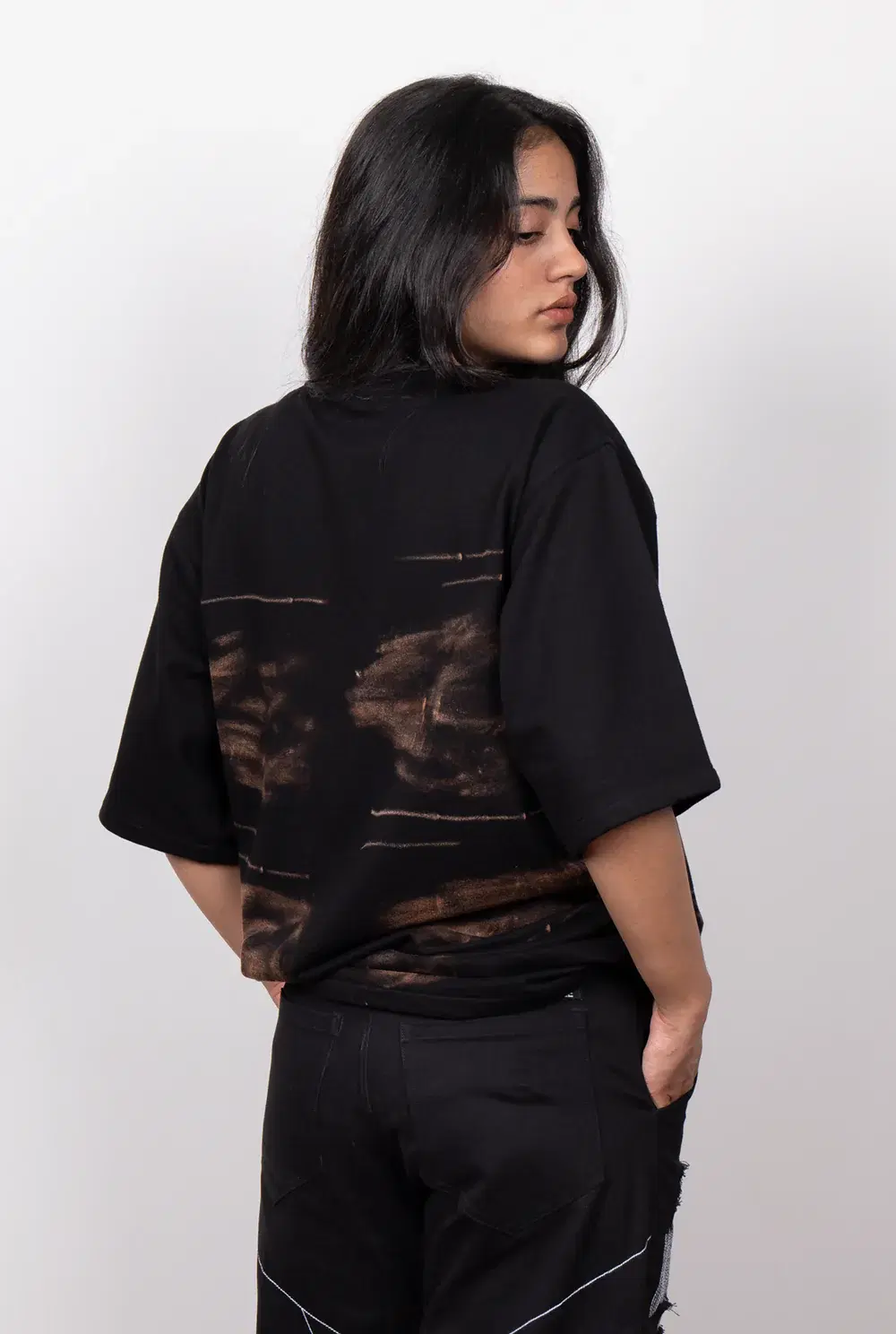 Thumbnail preview #1 for Mindset Black T-shirt