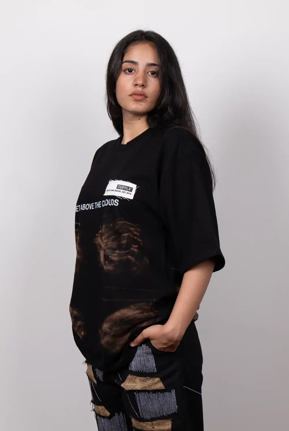 Thumbnail preview #2 for Mindset Black T-shirt