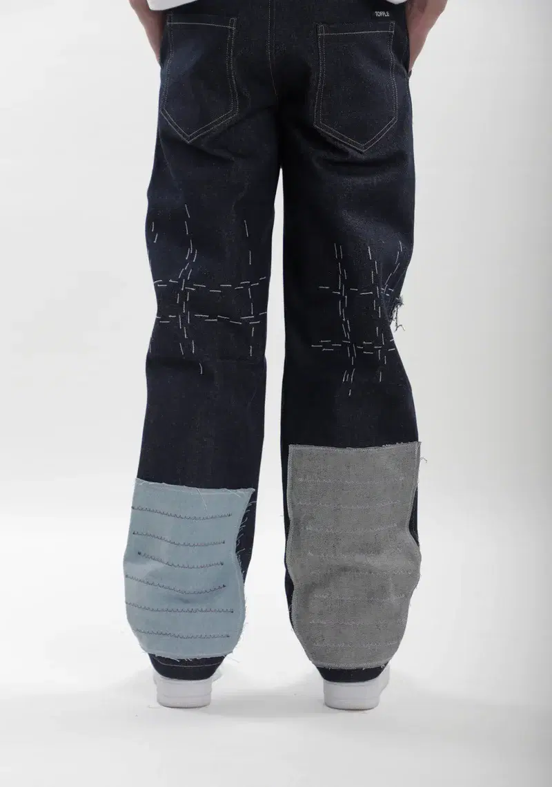 Thumbnail preview #2 for Sashiko Boro Jeans