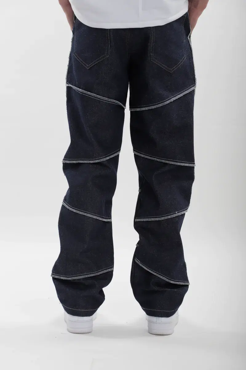 Thumbnail preview #1 for Scratched Denim Jeans